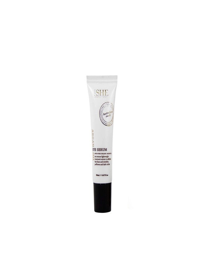 Om She Aromatherapy Argan Oil Eye Serum 0.67fl oz - Nourishing and Hydrating. Australian Made. - Image 1